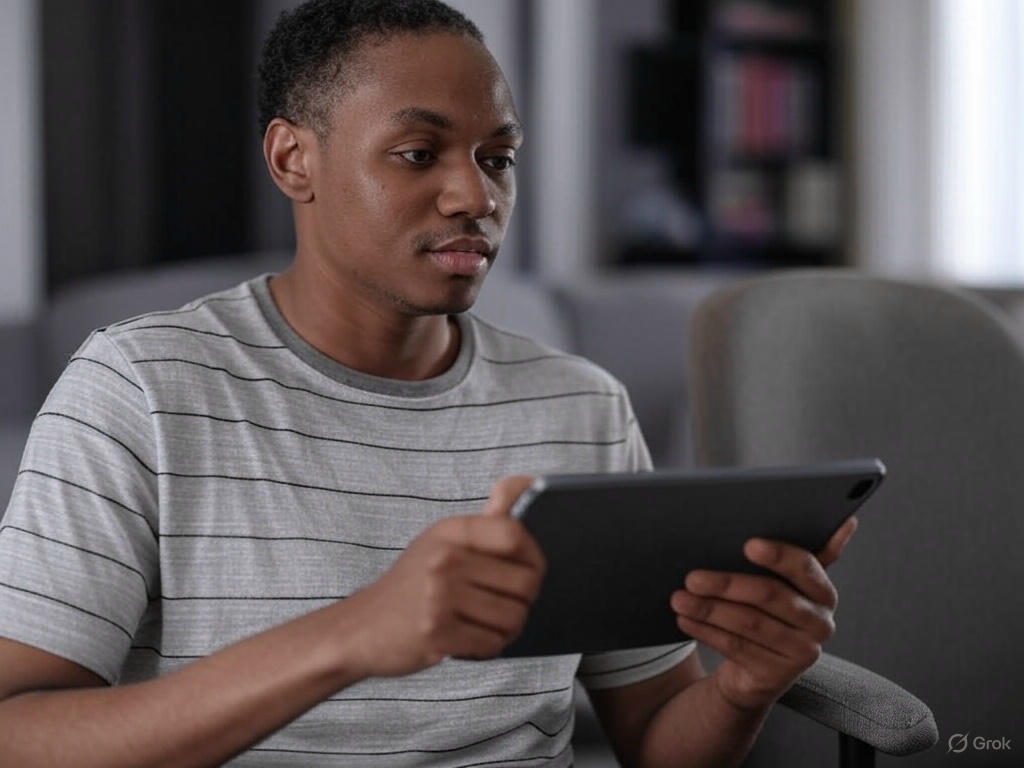Visual assistance software demonstration